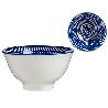 TAZON BOL ETNICO AZUL 15,7X8 CM