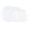 VAJILLA OPAL PLUMI BLANCA 18 PIEZAS