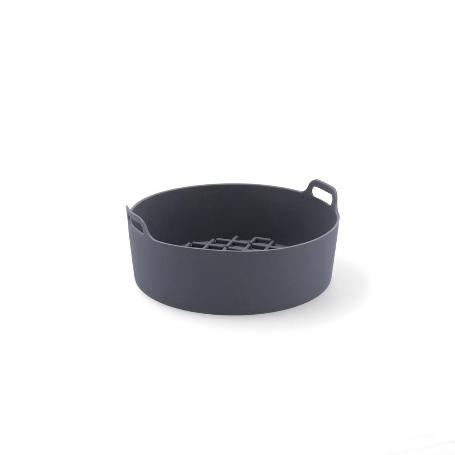MOLDE FREIDORA AIRE SILICONA REDONDO 18X7,8 CM