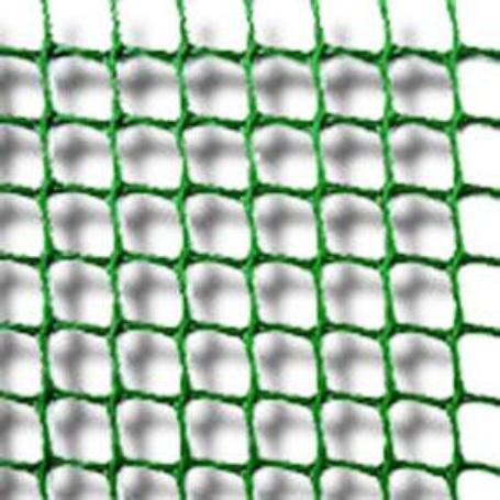 MALLA PLAST. VERDE 10X10MM BALCONET R/25M.
