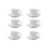TAZAS CAFE 9 CL + PLATO PORCELANA NEW RENOVA