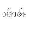 CERRADURA 501-B-3-3--60 LATON LLAVE Y CONDENA