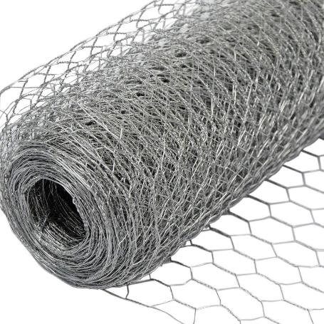 ENREJADO 19X05 100 CM TRIPLE TORSION GALV  ROLLO 50 M