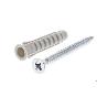 TACO SX 8X40 CON TORNILLO  S/20 CAJA 50