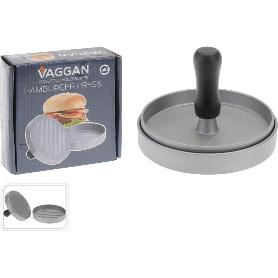MOLDE HAMBURGUESA METAL 11X9 CM