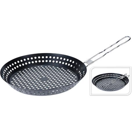 SARTEN AGUJEROS PLEGABLE ESMALTADA 24 CM