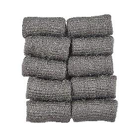 ESTROPAJO ACERO FONTANERO  BOLSA 10