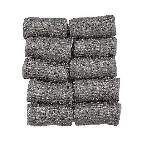 ESTROPAJO ACERO FONTANERO  BOLSA 10