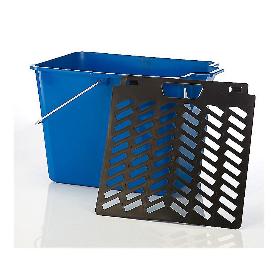 CUBETA 14L. CON REJILLA PLAST.RECICLAD.1 ASA