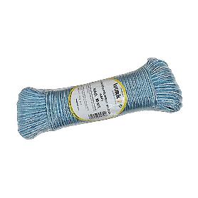 CUERDA TRENZADA POLIPROPILENO AZUL ROLLO 10M