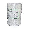 CUERDA NYLON MATE 4MM BLANCA ROLLO 100MT