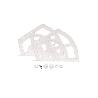 SOPORTE ZAPATERO P/2 BALDAS BLANCO JUEGO