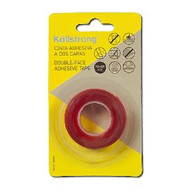CINTA ADHESIVA 2 CARAS 1,9X150 TRANSPARENTE BLISTER