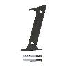 NUMERO 1 -M.4 NEGRO 10CM. DISPLAY