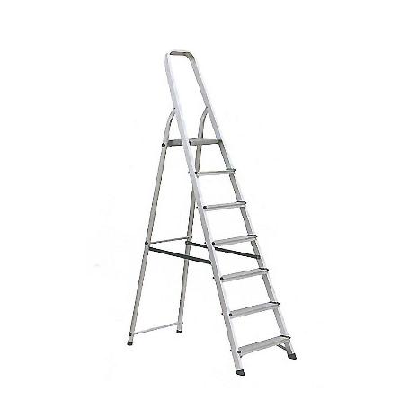 ESCALERA ALUMINIO 7 PELDAÑOS HOGAR EN131