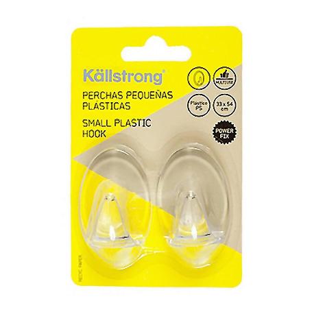 PERCHA PLASTICO ADH. 5,4CM. BLISTER