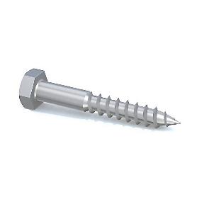 TORNILLO TIRAFONDO 571 8X60 ZINCADO CAJA 100