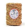 CUERDA RAFIA 3 CABOS N5 GORDA BEIG BOBINA 750GR