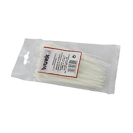 BRIDAS BLANCAS 4.8X250 MM BOLSA 100
