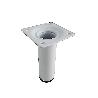 PATA MESA 4-30X100 ACERO BLANCO