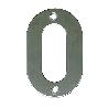 NUMERO 0 -M.4 INOXIDABLE 18/8 10CM. DISPLAY