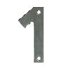 NUMERO 1 -M.4 INOXIDABLE 18/8 10CM. DISPLAY
