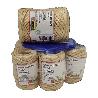 CUERDA SISAL 2 CABOS 2,5 MM ROLLO 400GR