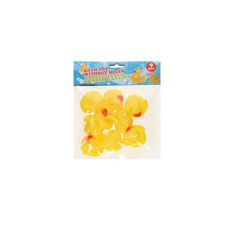 PATITOS GOMA  BLISTER 9