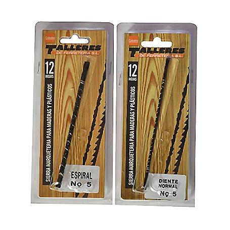 SIERRA MARQUETERIA ESPIRAL ZARSA N.6 BLT-12