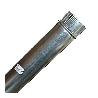 TUBO ESTUFA GALVANIZADO 120MM. 1MT.