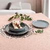 VAJILLA CERAMICA DUNA GRIS 12 PIEZAS