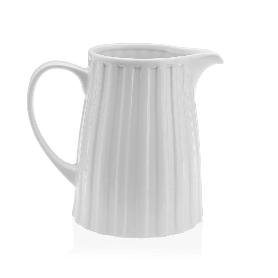 JARRA LECHERA PORCELANA RELIEVE 370 ML