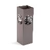 PARAGÜERO METAL ARBOL DE LA VIDA GRIS