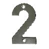 NUMERO 2 -M.4 INOXIDABLE 18/8 10CM. DISPLAY