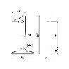 NUMERO 1 -M.4 LATON 10CM. DISPLAY