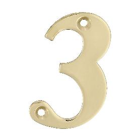 NUMERO 3 -M.4 LATON 10CM. DISPLAY