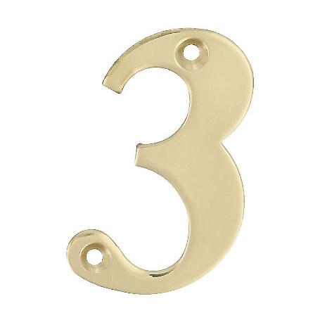 NUMERO 3 -M.4 LATON 10CM. DISPLAY