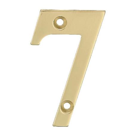 NUMERO 7 -M.4 LATON 10CM. DISPLAY
