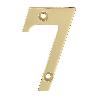 NUMERO 7 -M.4 LATON 10CM. DISPLAY