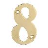 NUMERO 8 -M.4 LATON 10CM. DISPLAY