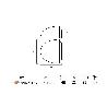 TOPE PUERTA MADERA ROBLE 496RB 49X21MM