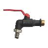 GRIFO POLIPROPILENO CON RACORD 3/4 ANTICONGELANTE