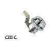 CERRADURA BUZON 111-C CURVA BLISTER