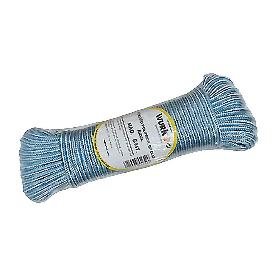 CUERDA TRENZADA POLIPROPILENO AZUL ROLLO 5M