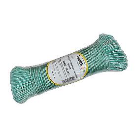 CUERDA TRENZADA POLIPROPILENO VERDE ROLLO 10M