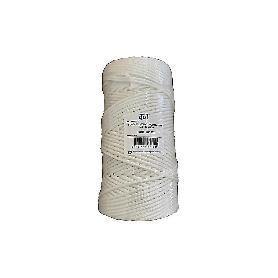 CUERDA TRENZADA POLIPROPILENO 5MM BLANCA ROLLO 200M