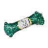 CUERDA PLASTICO 4 MM VERDE ROLLO 5M