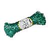 CUERDA PLASTICO 4 MM VERDE ROLLO 20M