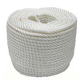 CUERDA MULTIFILAMENTO  8MM.  POLIPROPILENO ROLLO 100MT.