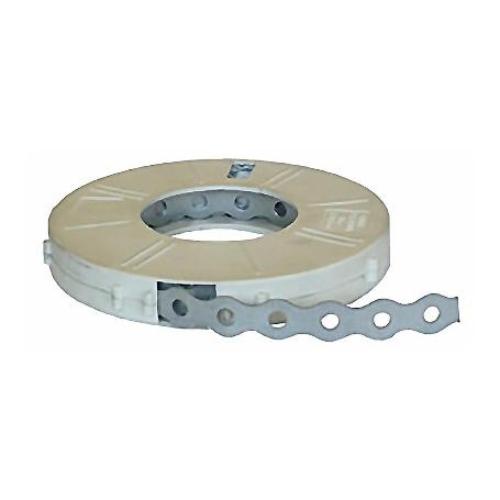 CINTA PERFORADA 17X0.8 GALV.31101 ROLLO 10MT